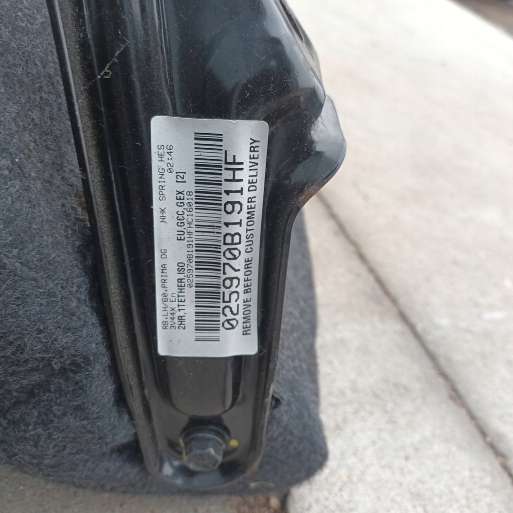 фото №13, Mitsubishi space star ii 13- сидіння водія заднє сидіння задня usa