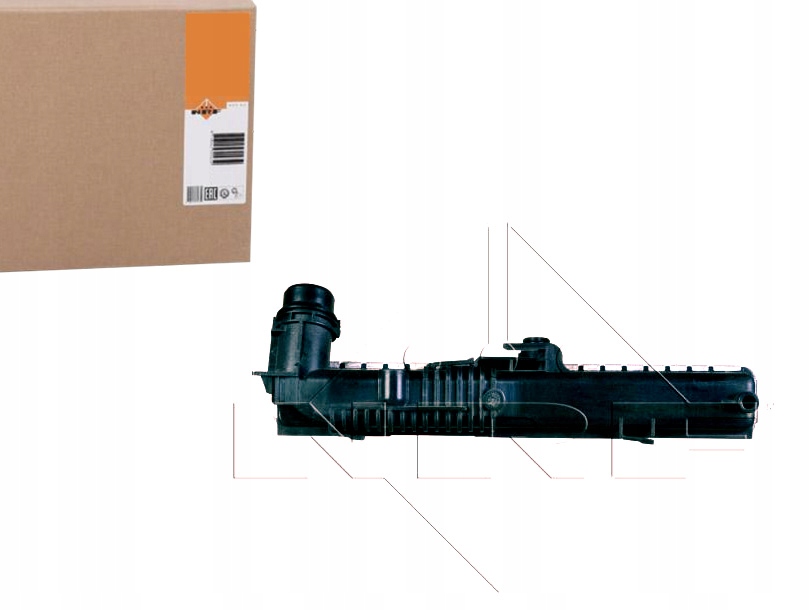 Купити Nrf радіатор bmw води f20/f30