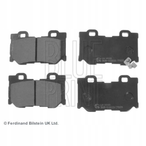 фото №13, Тормозные колодки тормозные задние infiniti fx37,fx50 08-,g37