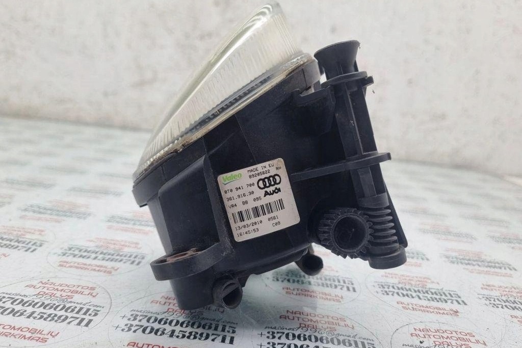 фото №6, Протитуманна фара лівий передній vw passat cc 357 8t0941700 2.0l бензиновий 147kw 2010