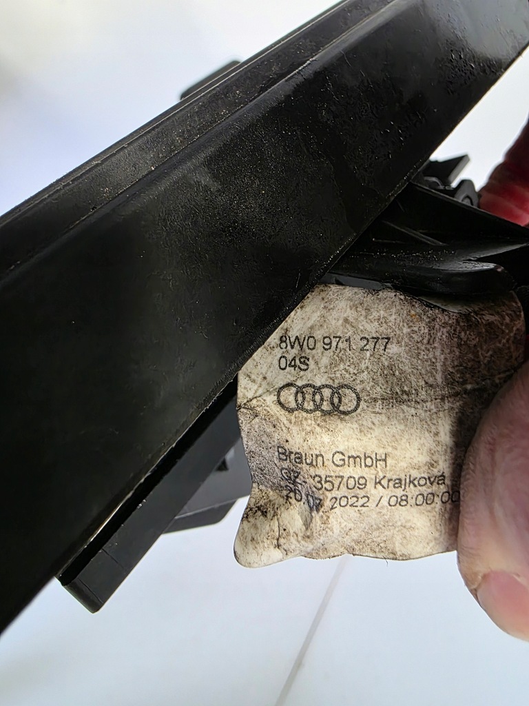 фото №14, Жалюзи воздуховод воздуха audi a4 b9 8w0