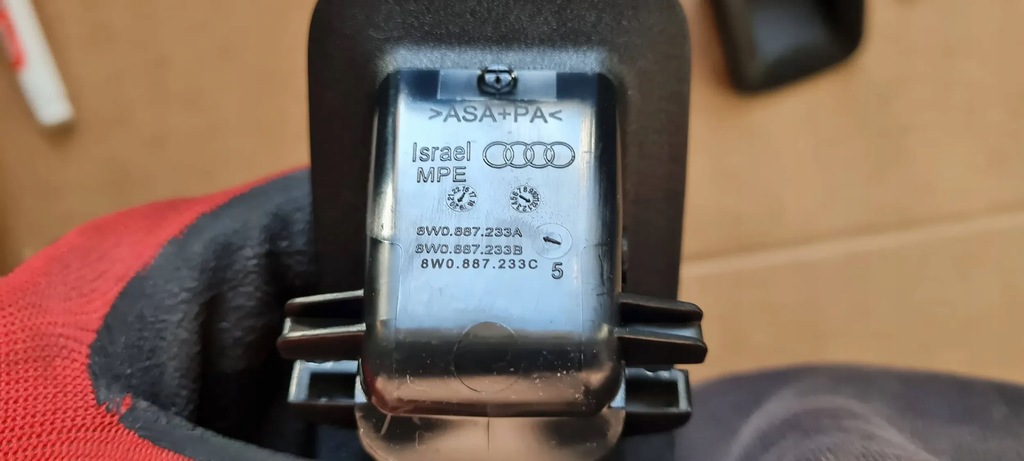 фото №7, S5 8w lift a5 isofix isofix сиденье задняя задние кронштейн 8w0887233a 4x a4 b9