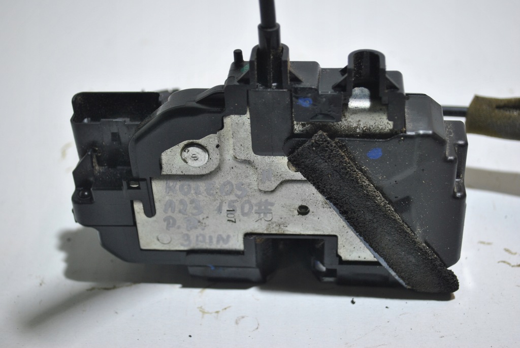 фото №2, Замок дверь renault koleos ii правый перед 3 pin