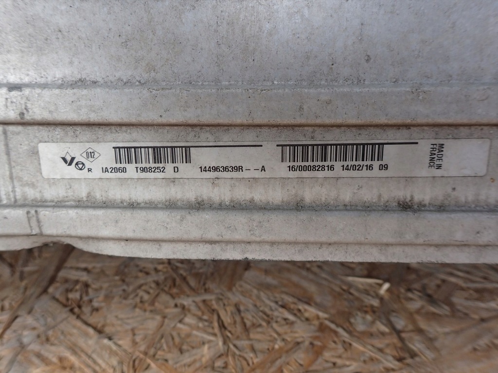 фото №3, Интеркулер радиатор renault scenic 3 iii 2009-