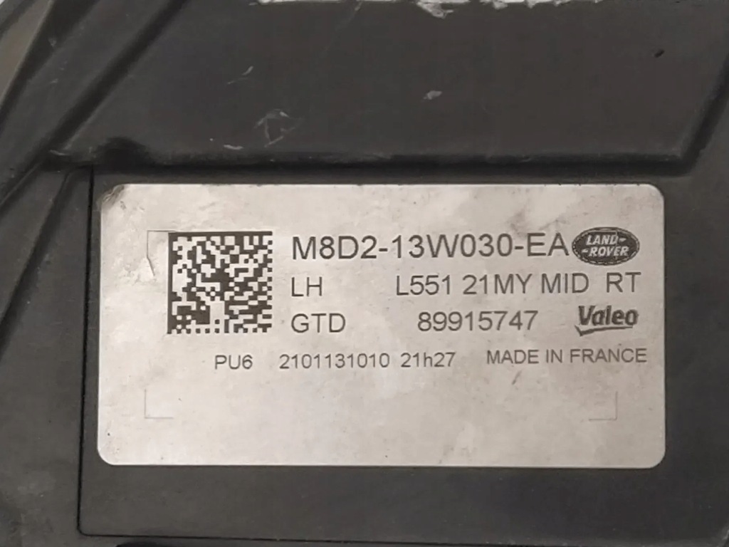 Rr evoque 2 2 l551 ліхтарі  фари перед ліва правий mid повний європа  оригінал Зі Шроту