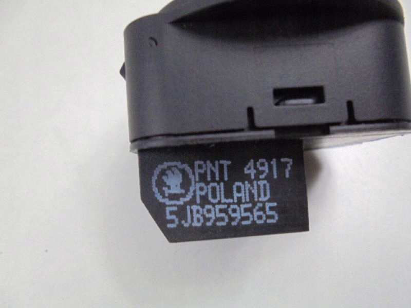 фото №3, Skoda rapid nh переключатель управление зеркал 5jb959565