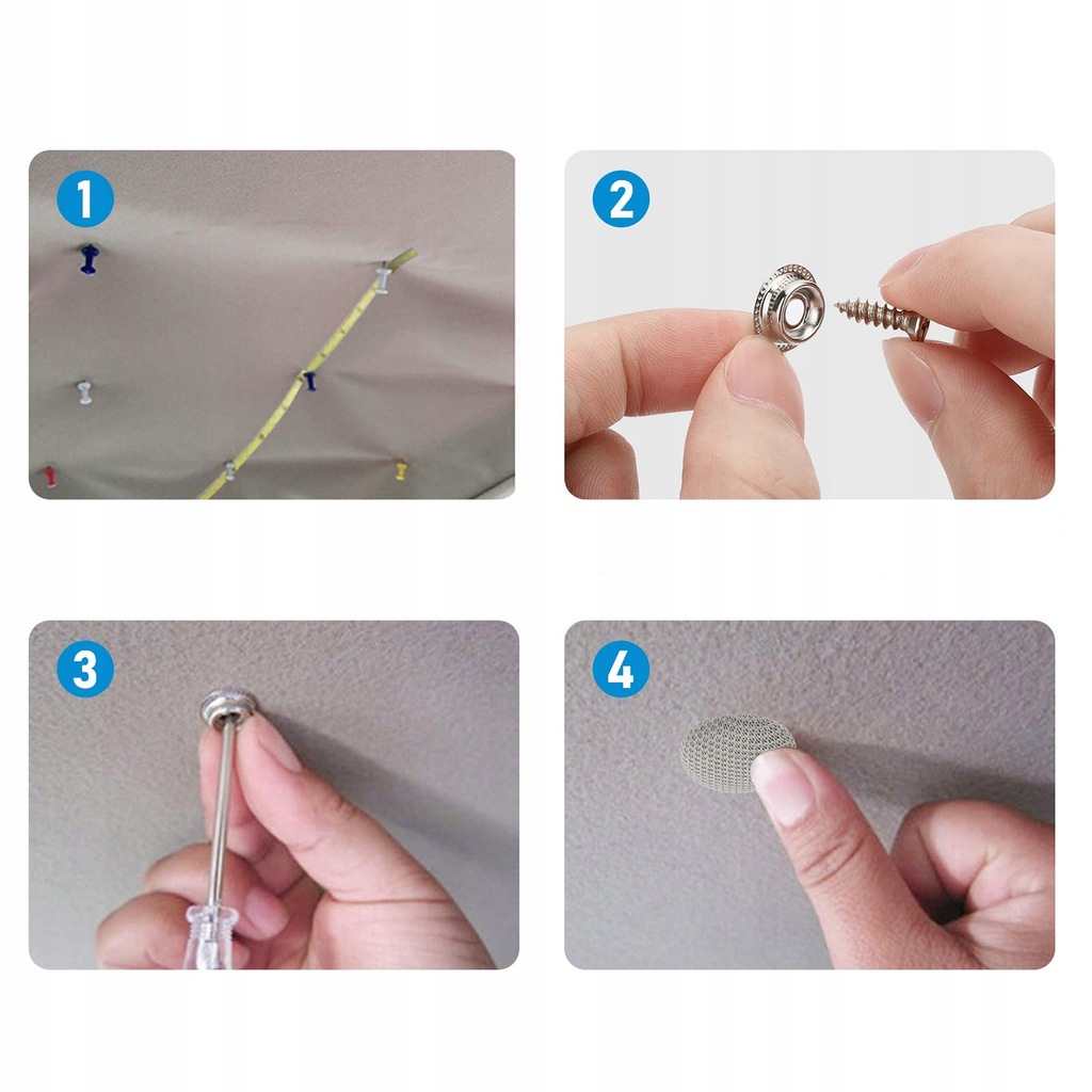 фото №12, Набор ремонтный do потолочный автомобильный 70 el. + отвертка