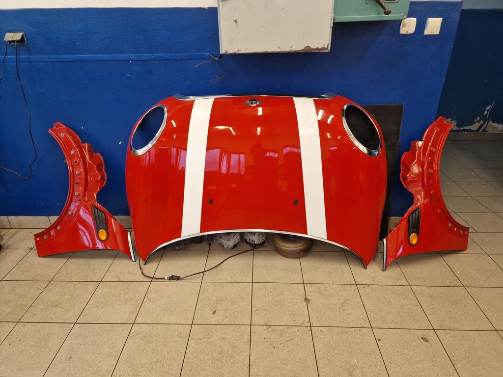 фото №1, Крыло левый перед mini cooper one r56 chilli red