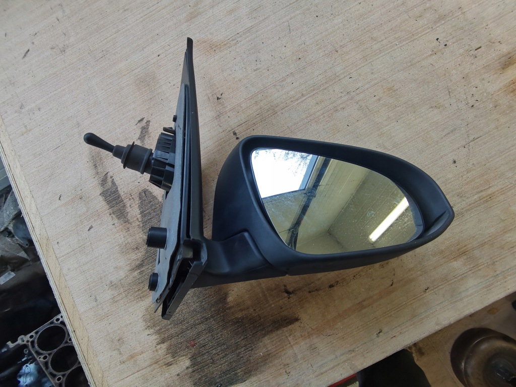 фото №13, Peugeot 108 - зеркало правое механический чёрные