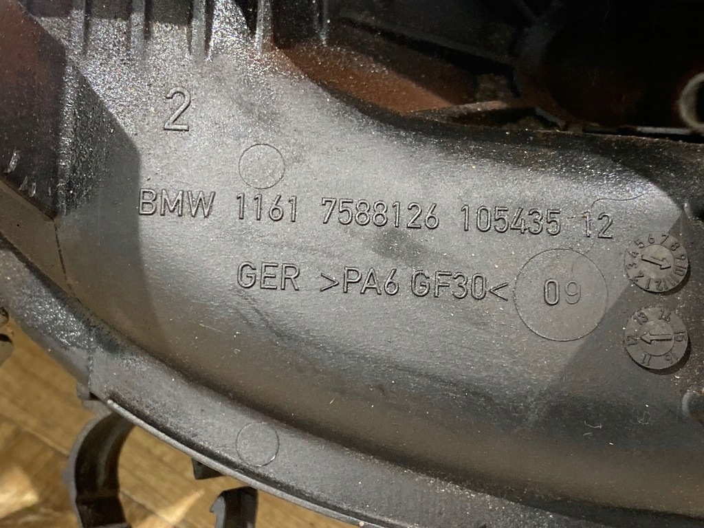 фото №7, Колектор всмоктуючий датчик дросельна заслінка bmw 7588126 7599042 10543512