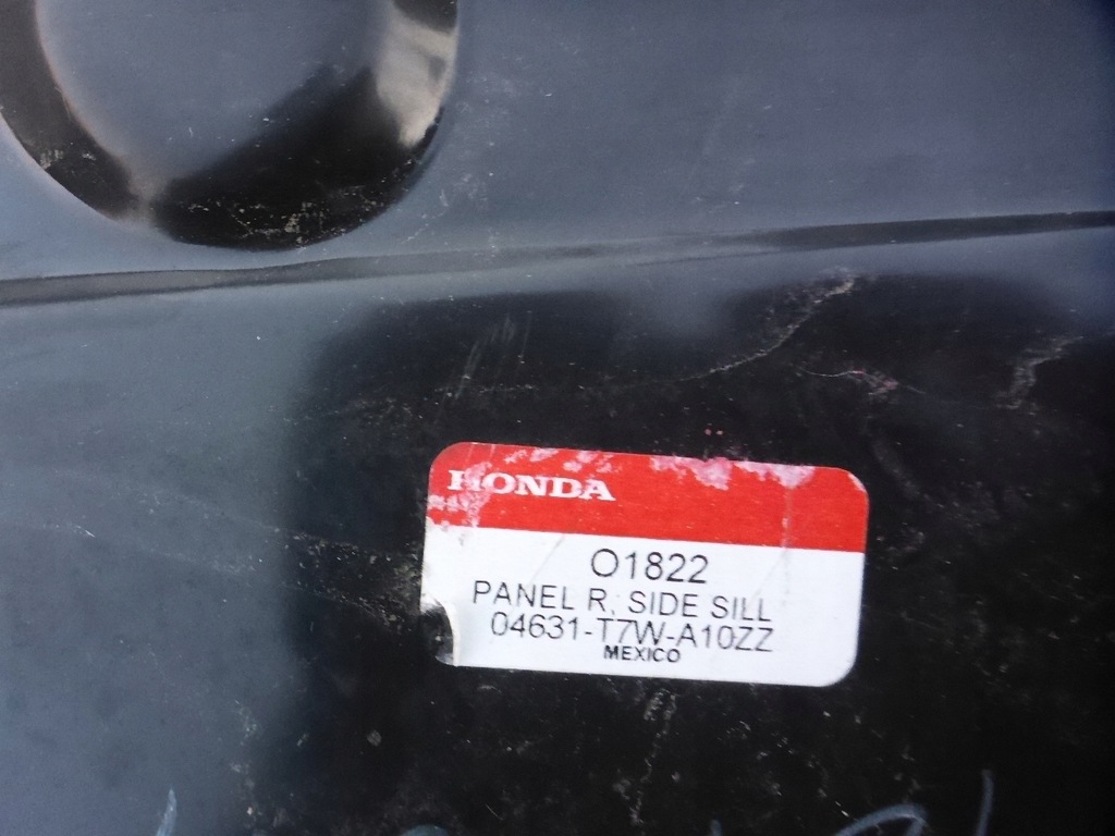 фото №9, Honda hr-v ii 15- порог блок двигателя правый новый оригинал