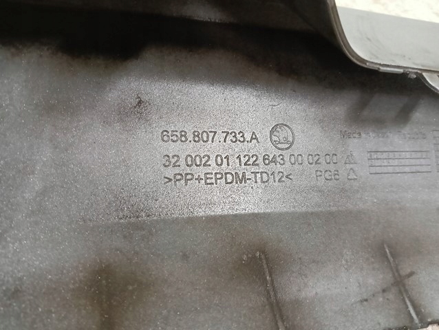 фото №6, Спойлер накладка перед передняя skoda kamiq 658 19-