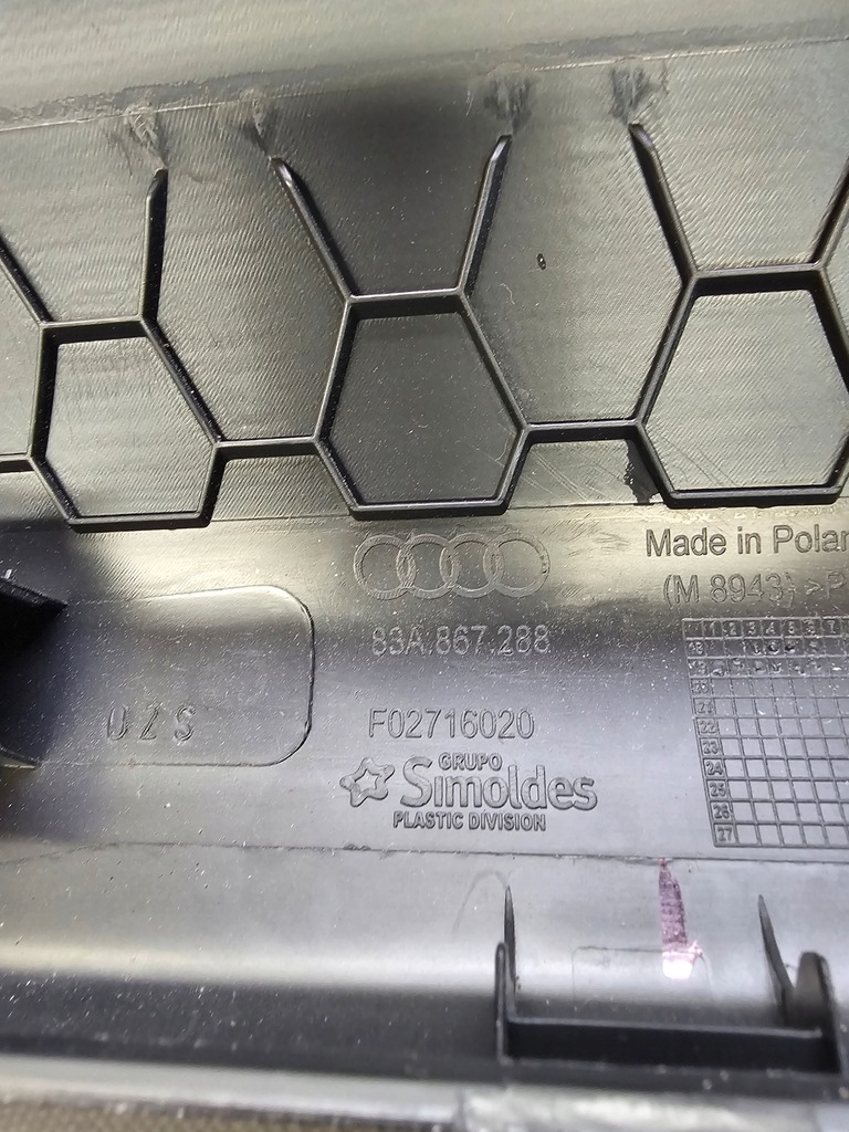 фото №6, Захист стійка обшивка права audi q3 f3 83a867288