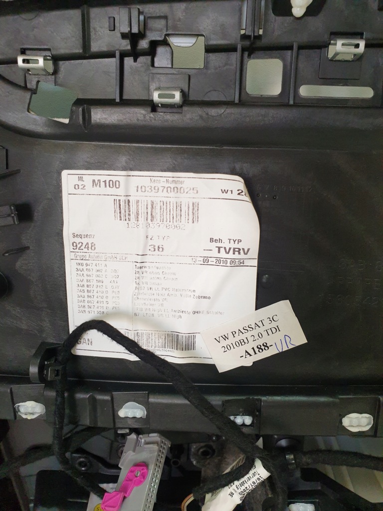 фото №10, Обшивка дверь правый перед vw passat b7 2.0tdi 11r sedan коричневый