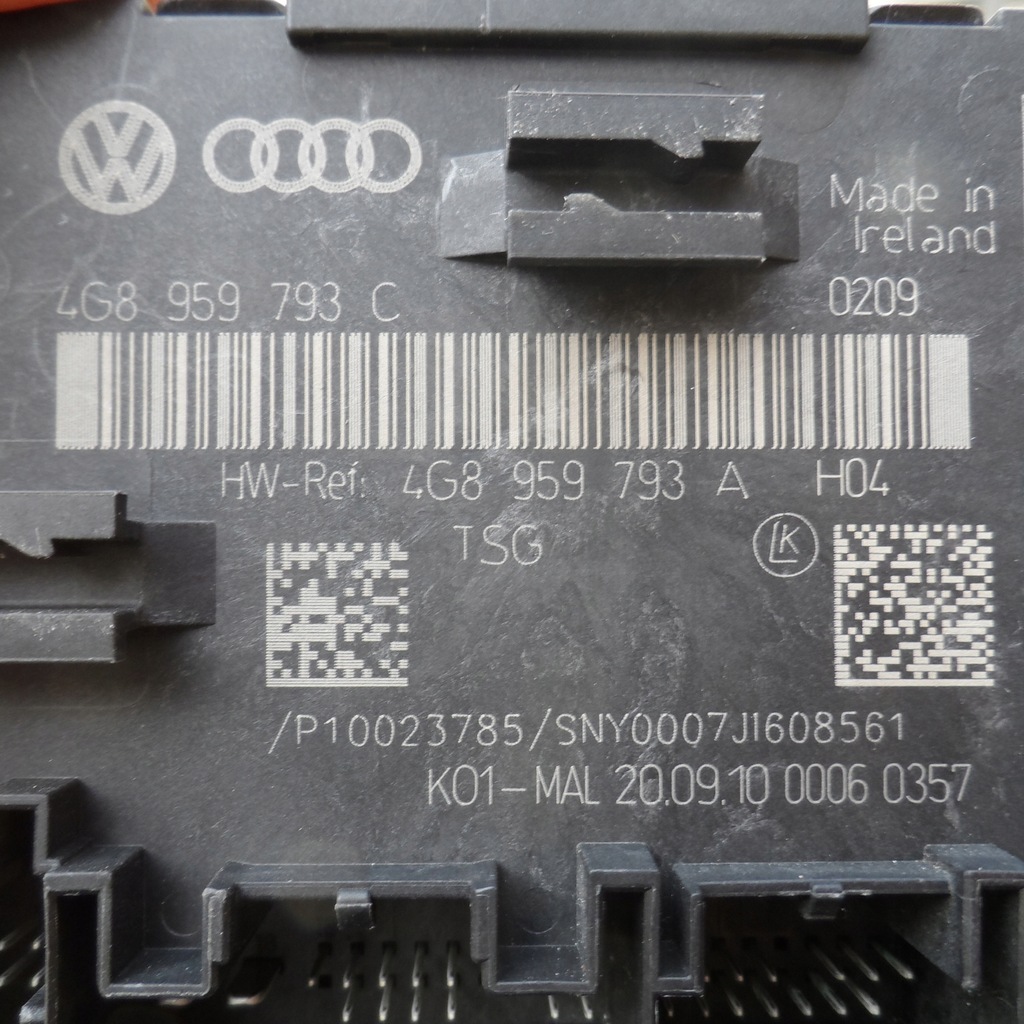 фото №6, Модуль блок керування двері audi a6 a7