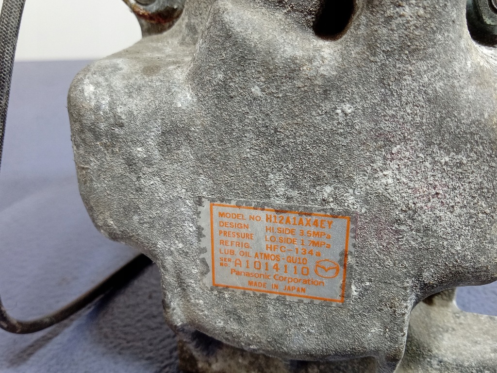 фото №6, Mazda 3 bl 1.6 16v компресор кондиціонера h12a1ax4ey