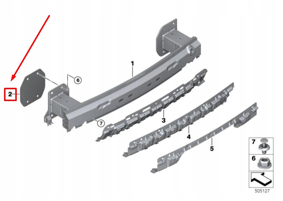 фото №10, Bmw x7 g07 прокладка заднего багажника 51127425457 7425457