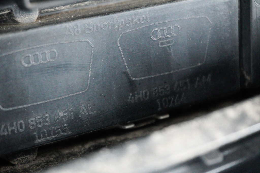 Бампер передній перед kompletny audi a8 4h рестайлінг  4h0807437f 4h0807065k ly9t Київ