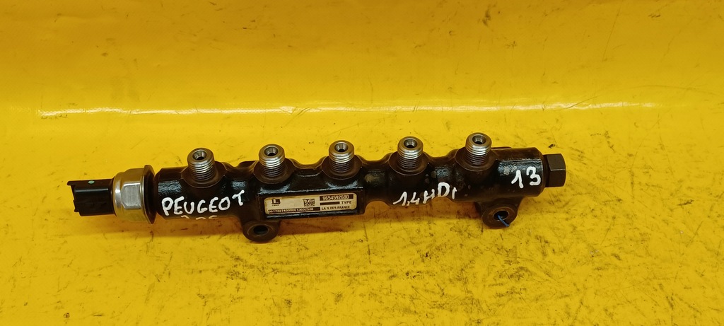 фото №9, Молдинг впрыскная peugeot 206 1,4hdi 9654592680