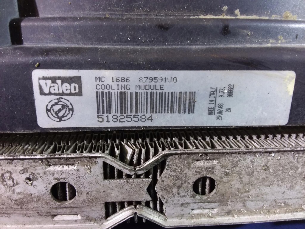 фото №5, Fiat croma ii 1.9 jtd вентилятор радіатора 51825584