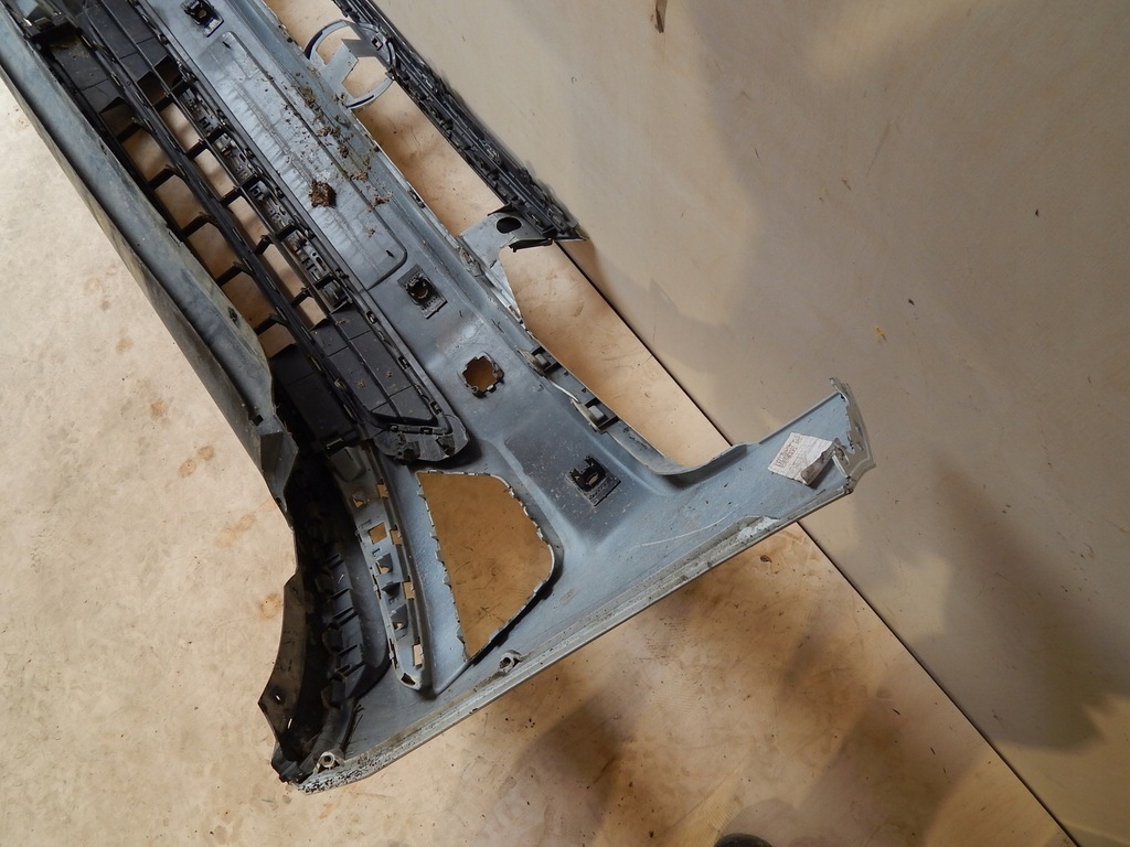 фото №7, Vw polo vi 6 2g 2g0 бампер передній перед решітка