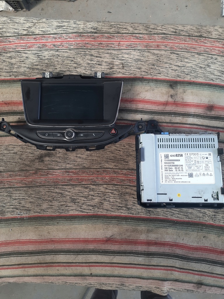 фото №9, Opel astra k навігація радіо екран модуль 1.6cdti 16r.