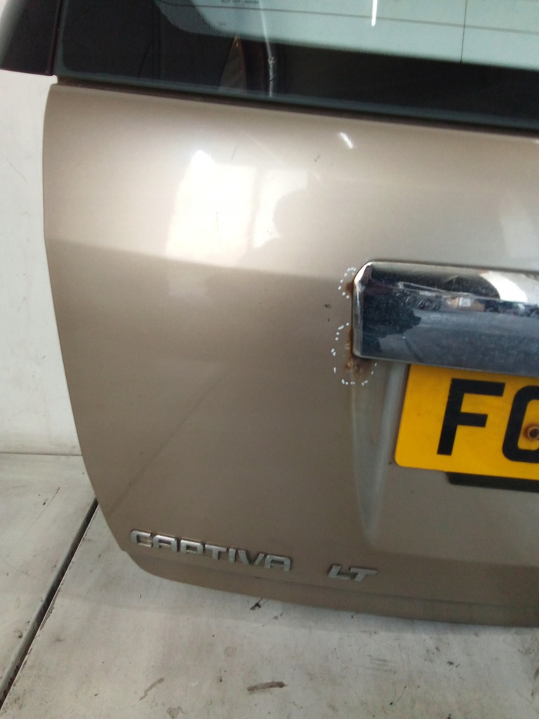 фото №4, E657 кришка багажника багажника chevrolet captiva золотий