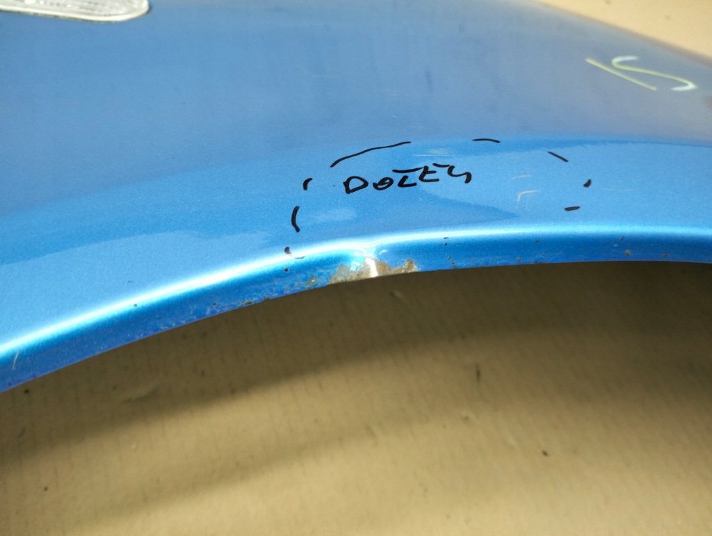 Крило правий перед ford c-max mk1 рестайлінг  lata 07-10 колір q8 Оригінал