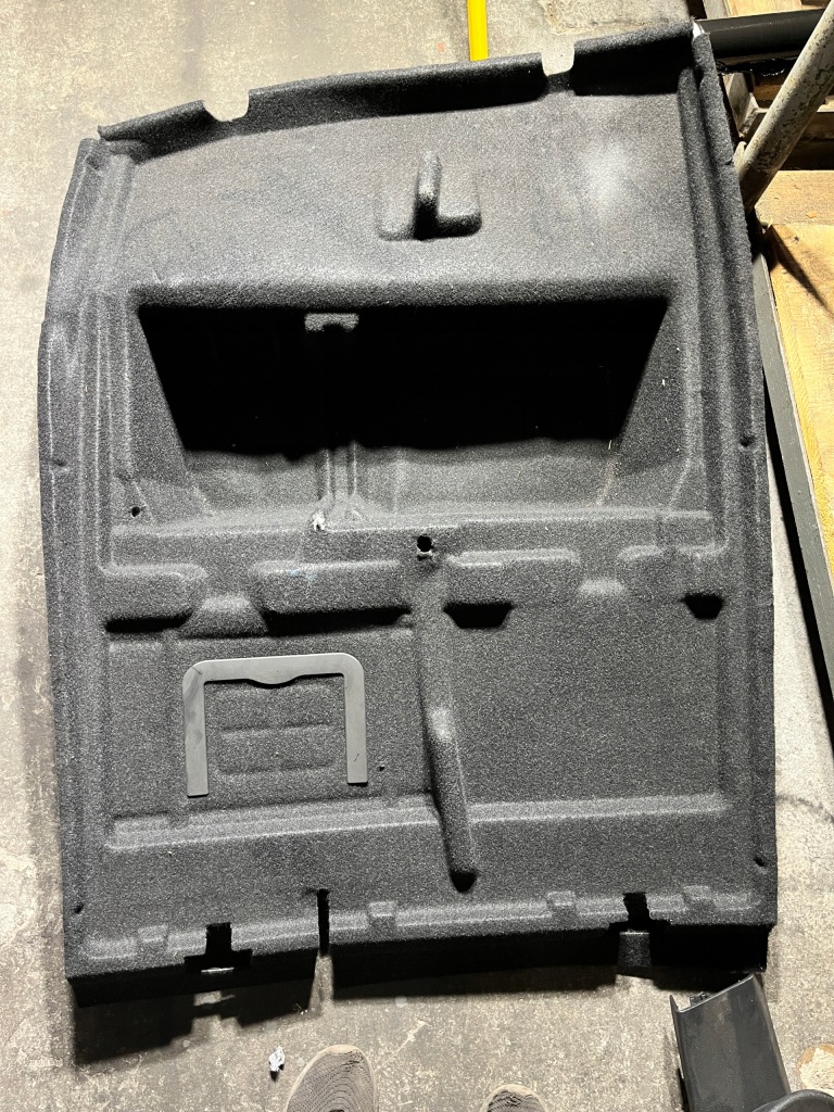 фото №1, 7 bmw f34 підлога вкладка ніша обшивка багажника