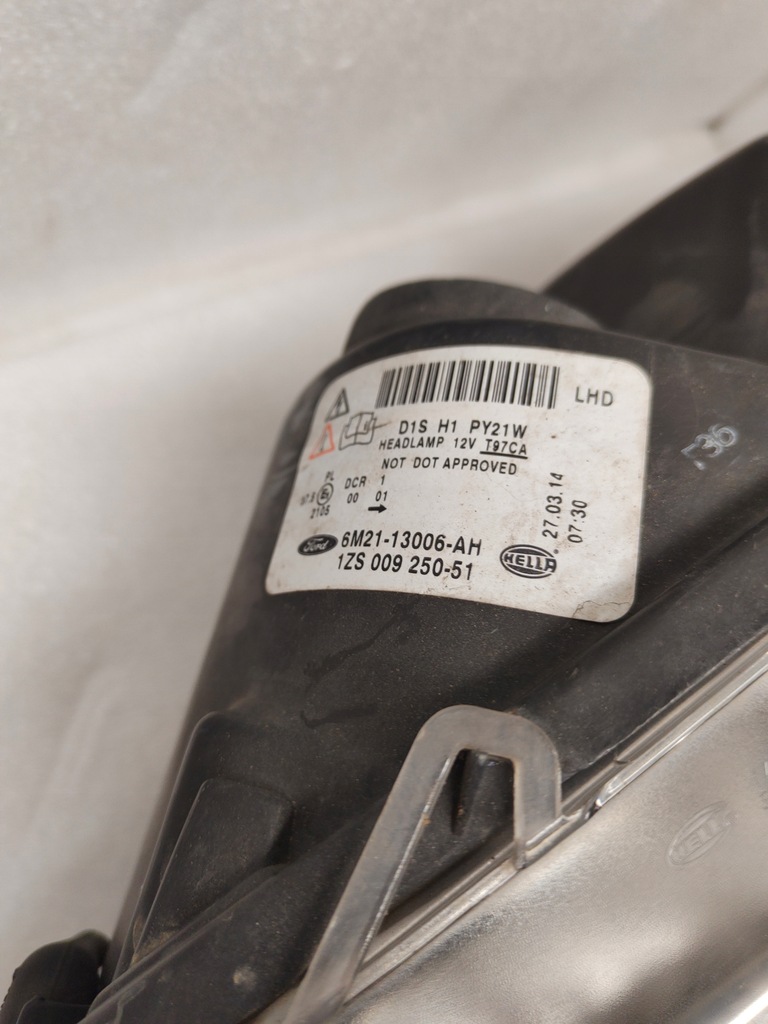 фото №13, Ford smax s-max mk1 lift ксенон комплект лампа перед 6m2113006ah/6m2113005ah