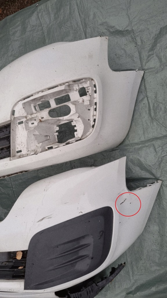 фото №10, Citroen berlingo 2 3 ii iii 2008 lift бампер перед передний решётка радиатора решётка радиатора