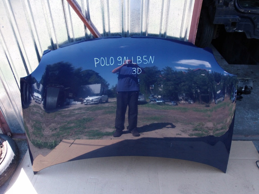 фото №1, Капот lb5n vw polo 9n iv eu