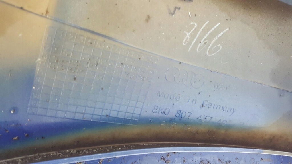 фото №11, Audi rs4 8k 2012- бампер передний перед 8k0807437ag