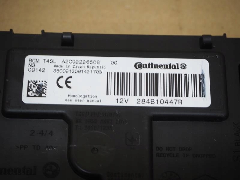 фото №2, Модуль блок керування bcm renault clio iv