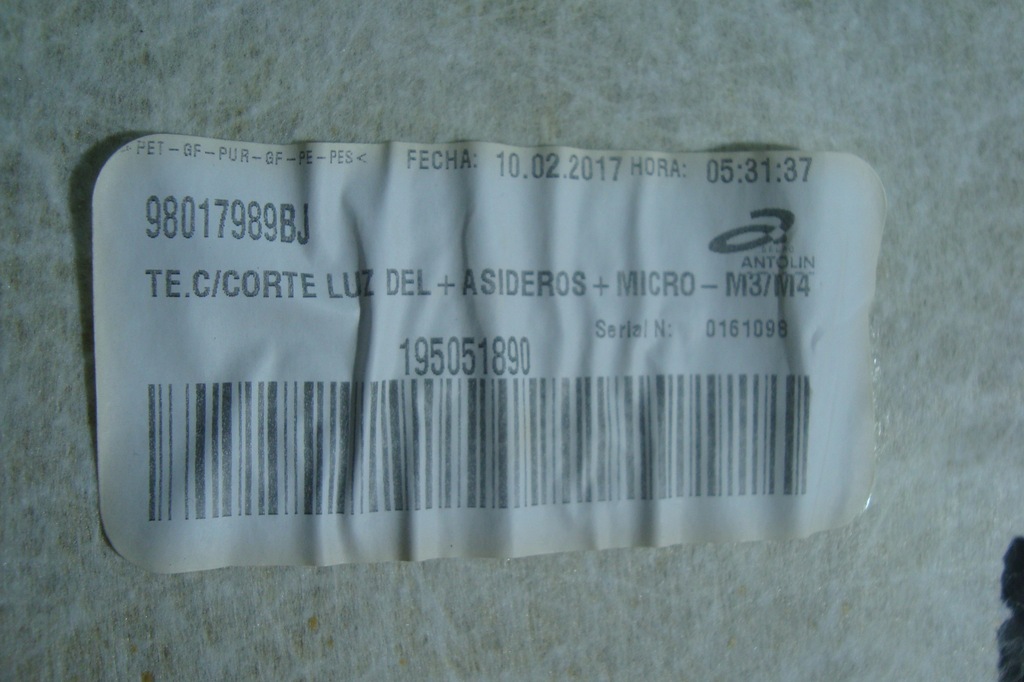 фото №10, Потолок citroen c-elysee ii 12- 301 poznań