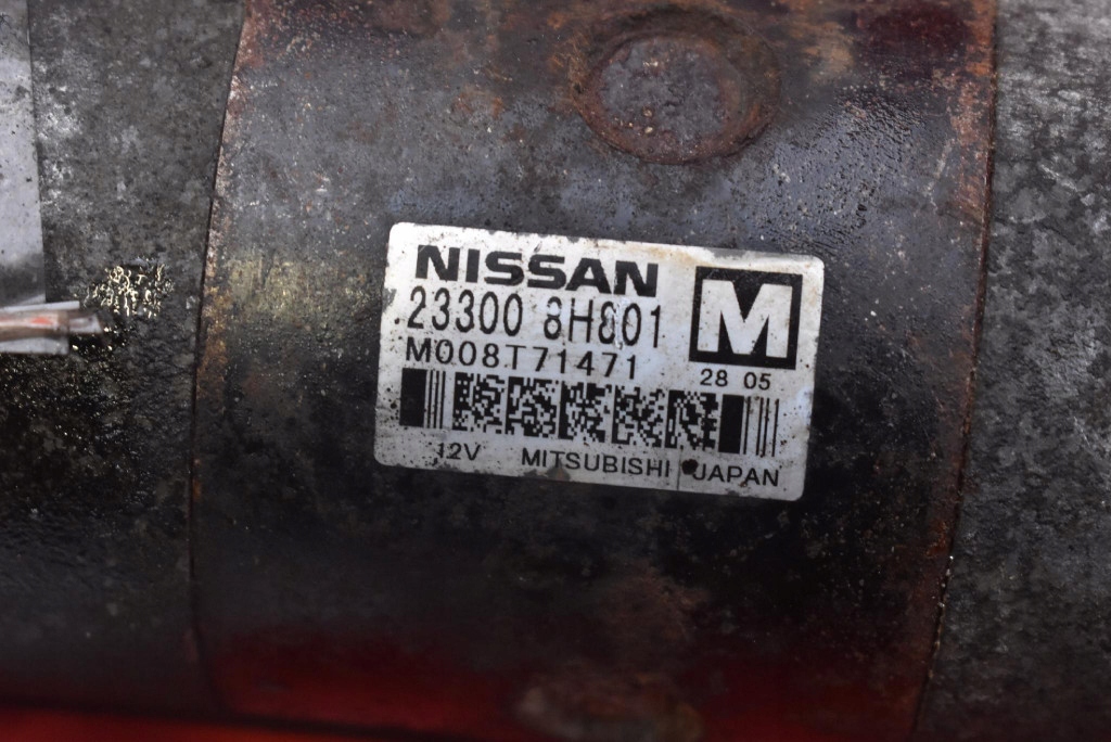 фото №7, Стартер 233008h801 m008t71471 nissan primera p12 2.2 dci 126 km 01-08