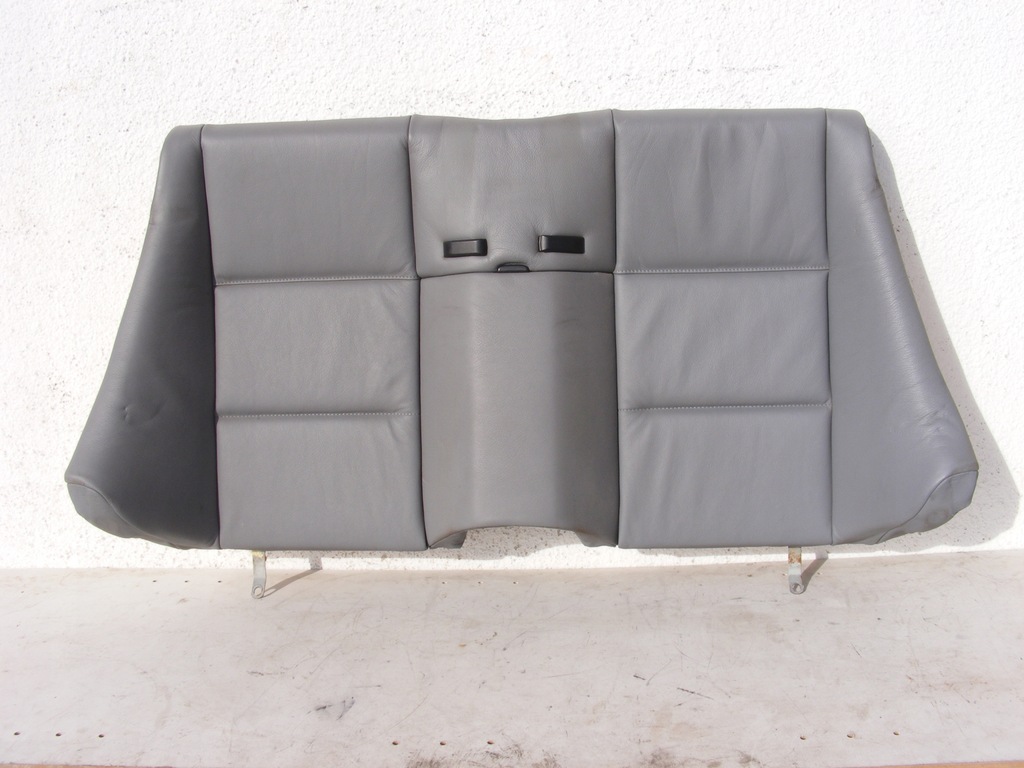 фото №1, Bmw e46 cabrio шкіра спинка сидіння попеляста