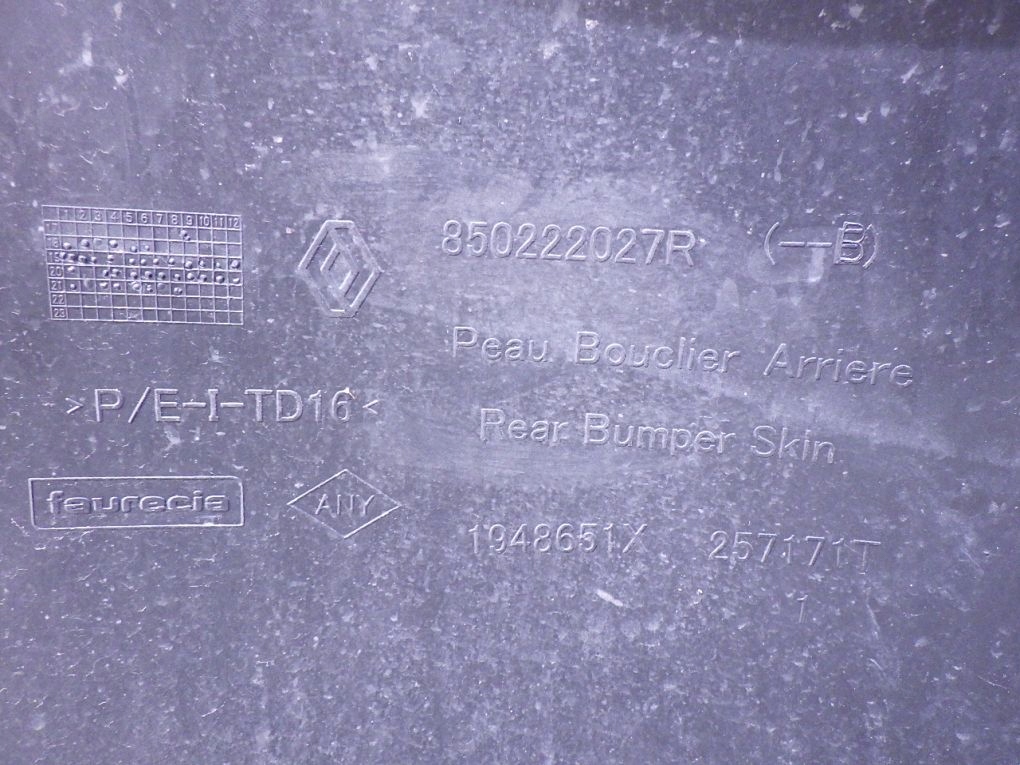 фото №8, Dacia duster 2 ii 17- бампер задній