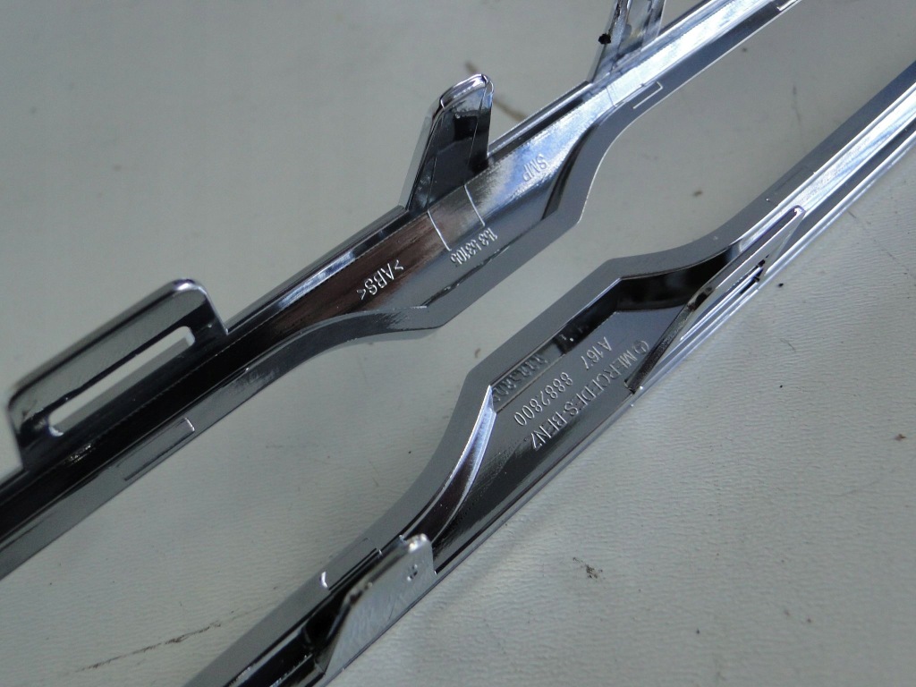 фото №7, Mercedes gle 167 w167 молдинг хром w решётка радиатора