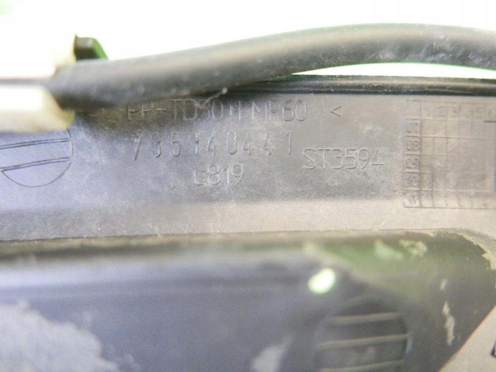 фото №10, Жабо омивачі перед fiat panda ii 03-06