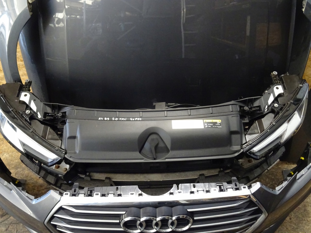 фото №6, Kompletny перед капот бампер крыло лампа pas audi a4 b9 8w