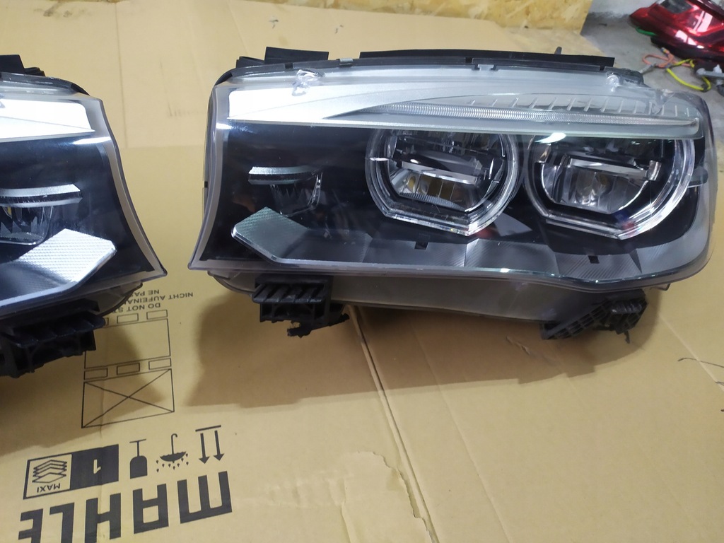 фото №8, Перед капот бампер лампы m5.0d bmw x5 f15 475 m-pakiet адаптивный led