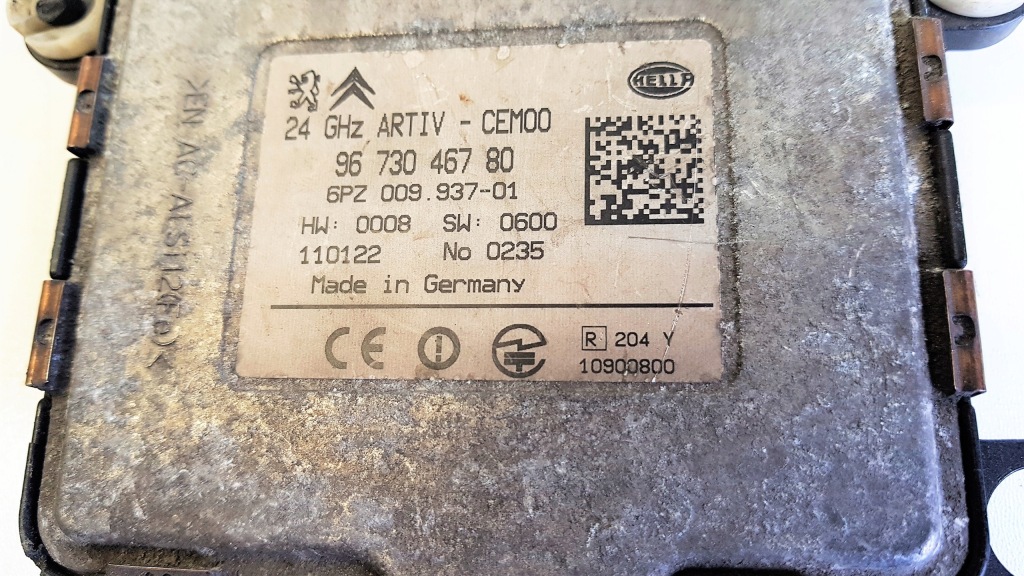 фото №7, Peugeot 3008 5008 активированного круиз-контроль 9673046780 рамка кронштейн 17064300aa