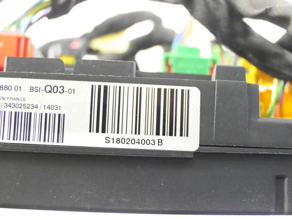 фото №11, Набір стартовий бортовий комп'ютер cpu bsi замок запалювання peugeot 308 t9 1.6 e-hdi