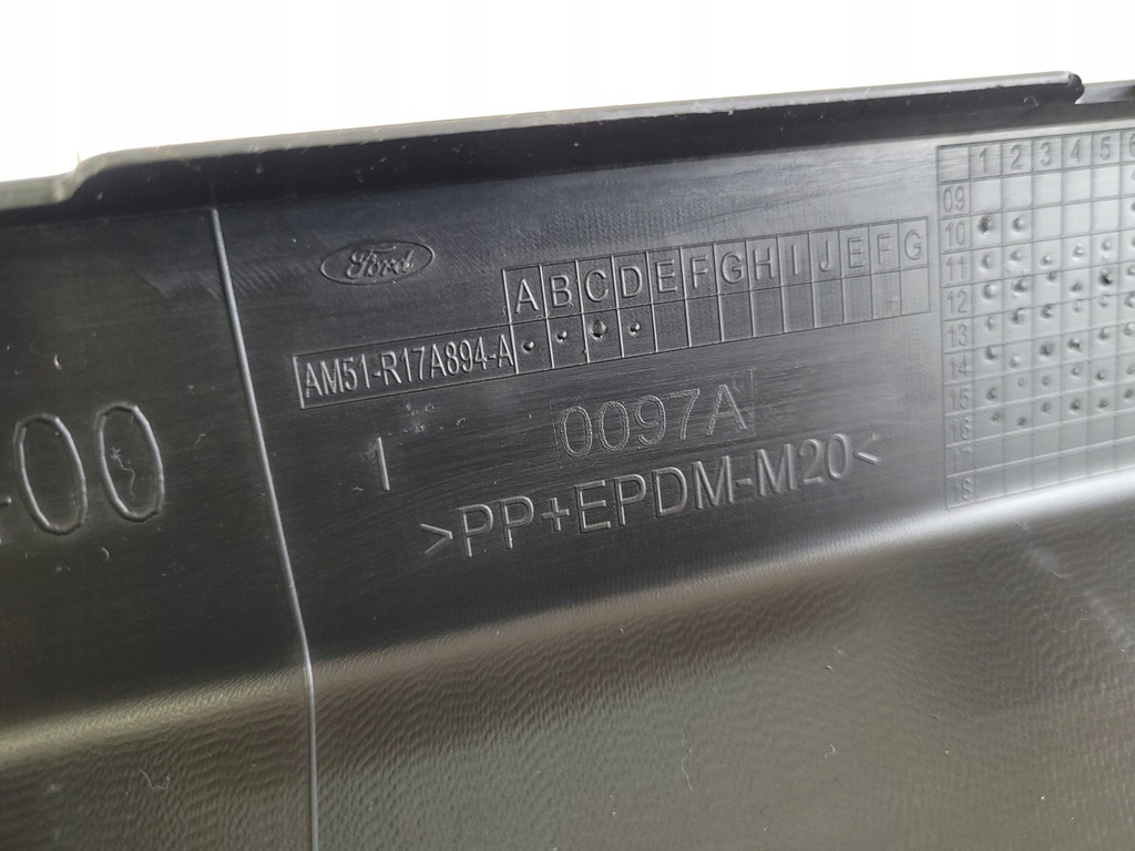 фото №11, Ford c max mk2 накладка диффузор задняя am51-r17a894-a