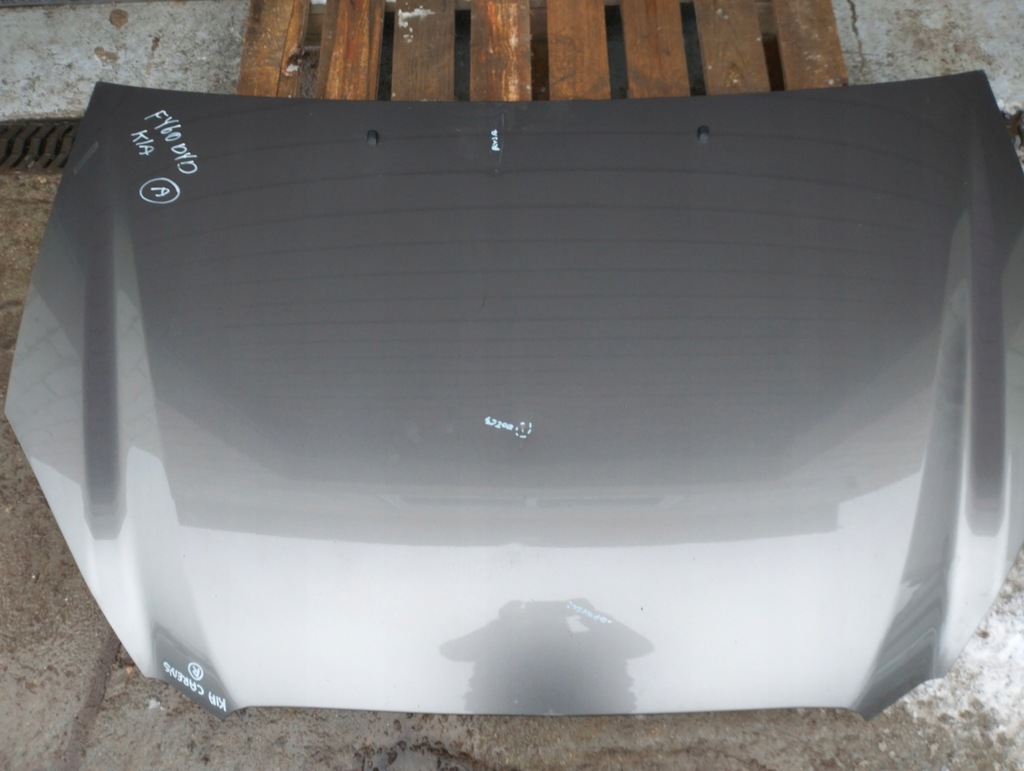 фото №5, Капот кришка двигуна kia carens iii 3 lata 2006-2012 оригінал лак im