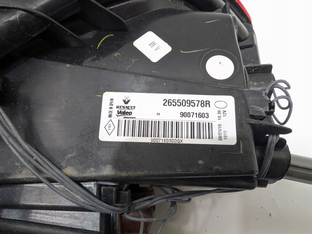 фото №5, Лампа задняя правая renault megane 4 iv 265509578r