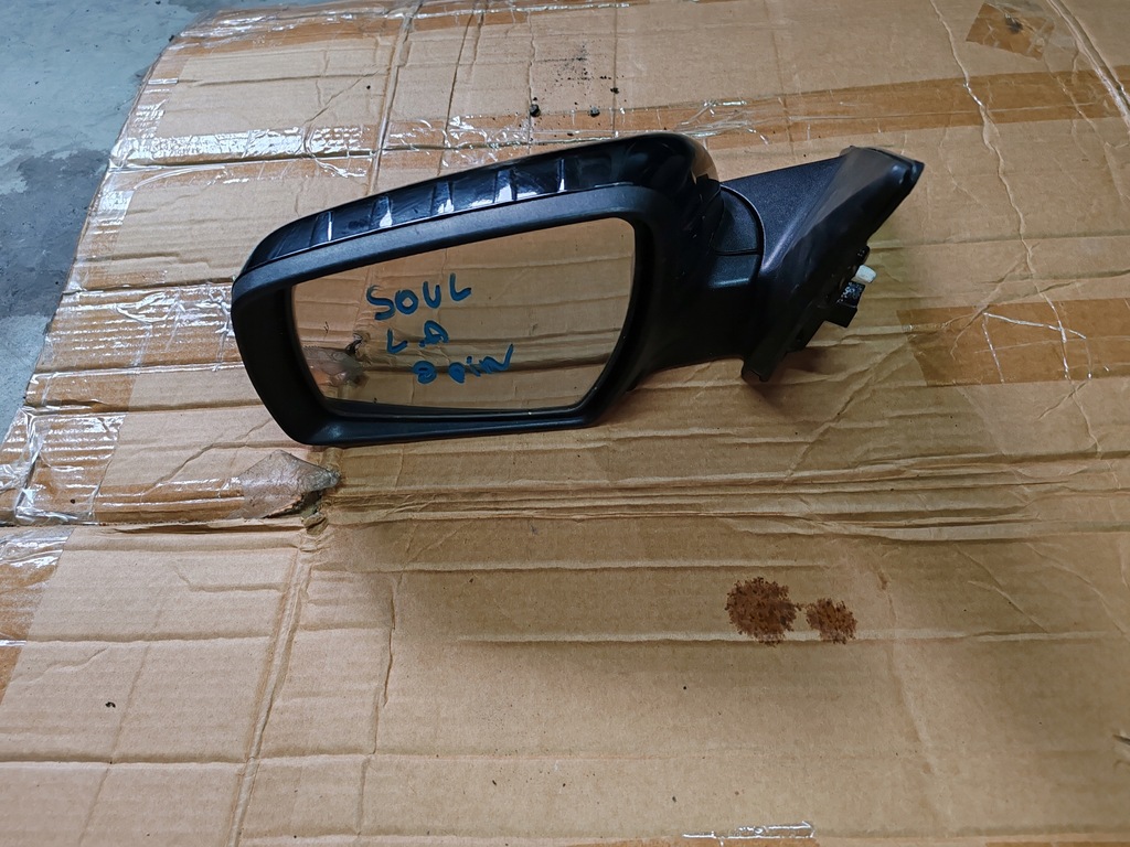 фото №6, Зеркало левая электрический 8 pin kia soul lift 11-13 led