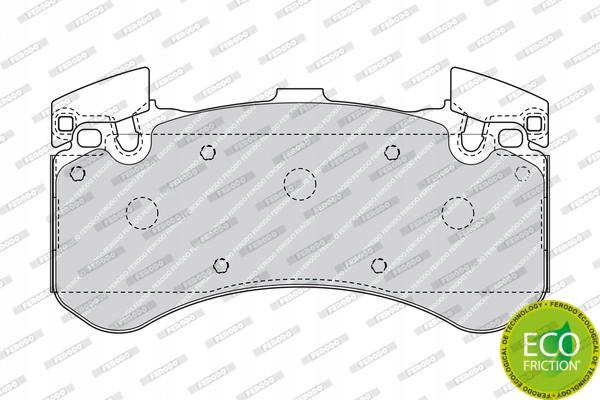 Гальмівні колодки гальмівні ferodo fdb4468 Оригінал
