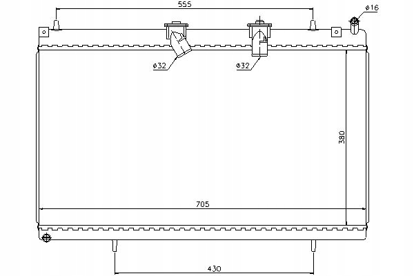 фото №1, Nissens радиатор wody citroen c5 ii 2.2 hdi rc_